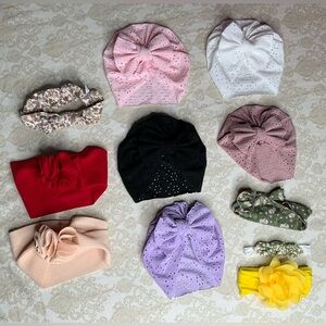Baby Girl Headband LOT – 11 Pieces, Newborn to Infant